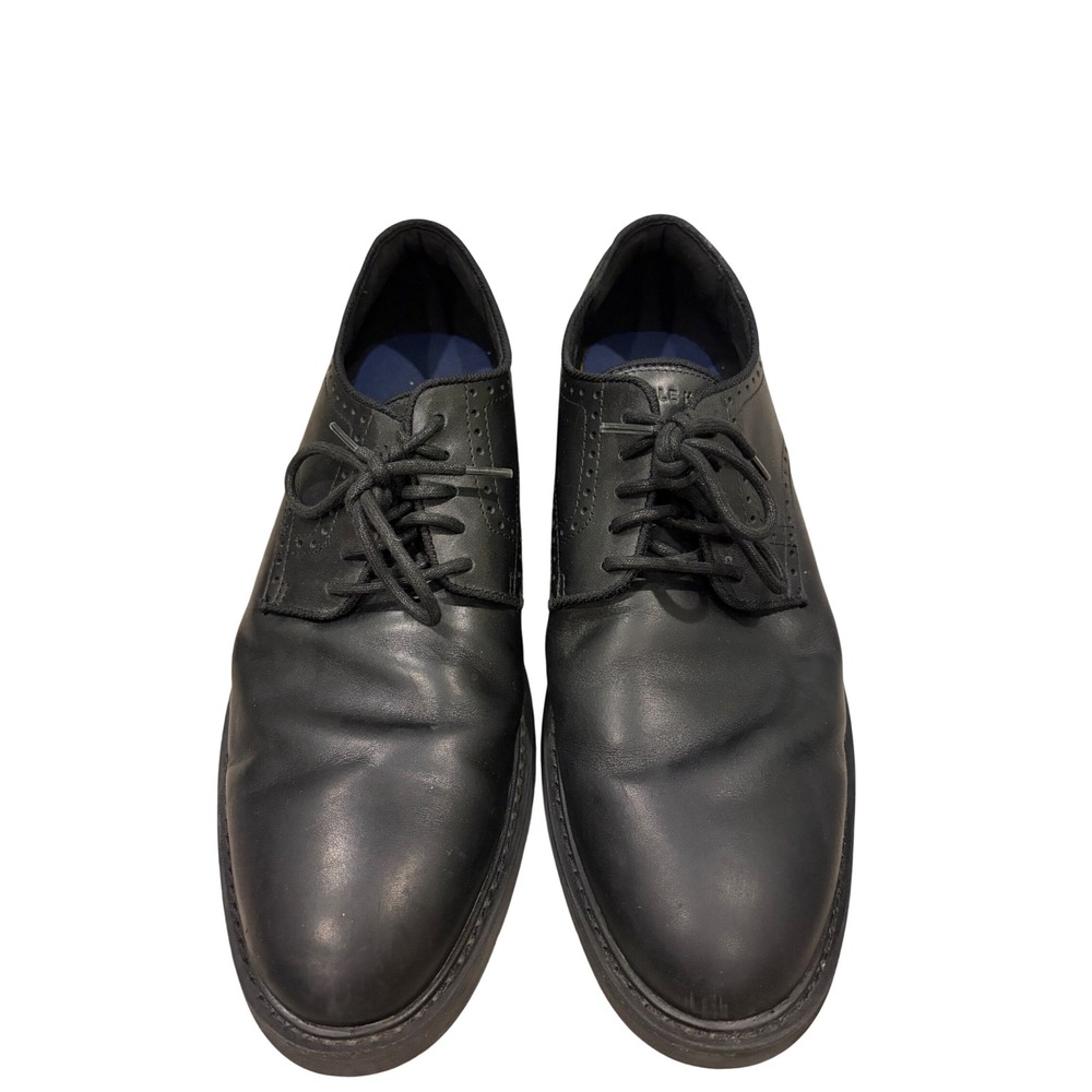 Cole Haan Mens Grand 360 Black Leather Oxford Dress Shoes C34600 Size 11M